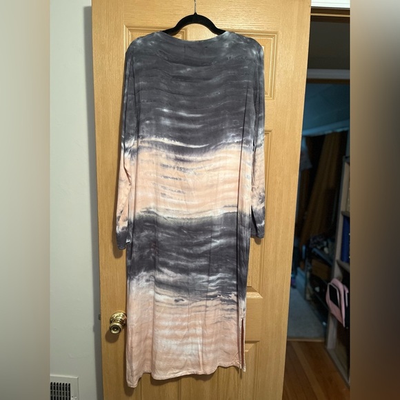 Anthropologie Dolan Trina Tie-Dye Midi Dress Women’s Size Small Long Sleeves - Picture 12 of 12